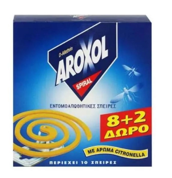 AROXOL SPIRALE PROTIV KOMARACA,10KOM