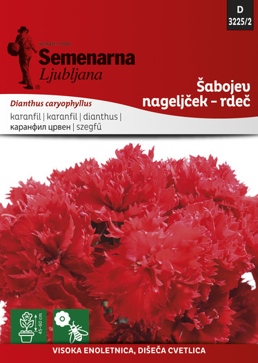 KES.CV.3225/2 DIANTHUS CHA CRVENI