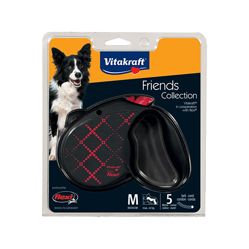 VK-FLEXI FRIENDS M,20KG,CRVENI