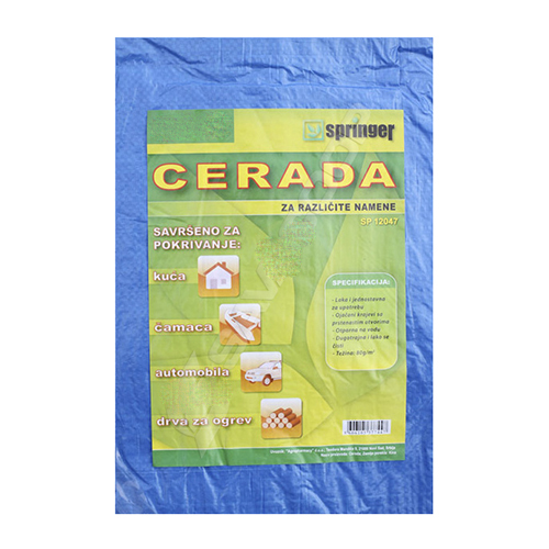 CERADA PLAVA 80G 2X3 6002,SPRINGER