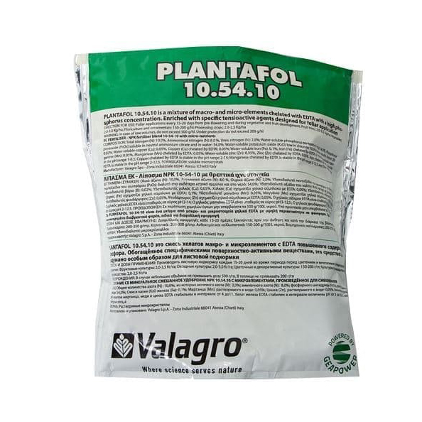 VALAGRO PLANTAFOL 1/1 10-54-10