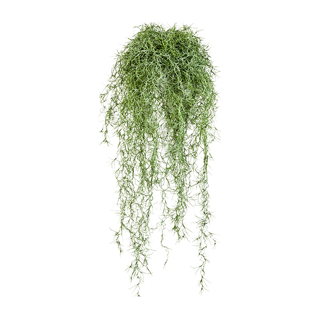 PL.CV.LONG HAIR BUSH GREEN 80CM